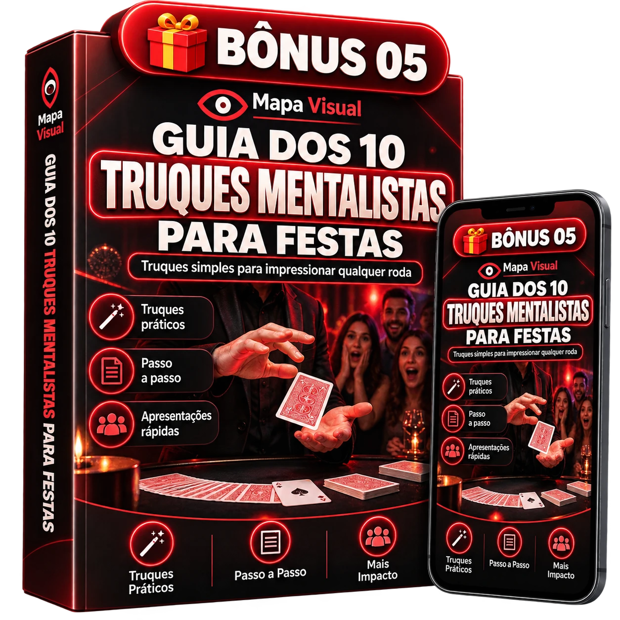 Bônus 5: Guia dos 10 Truques Mentalistas para Festas